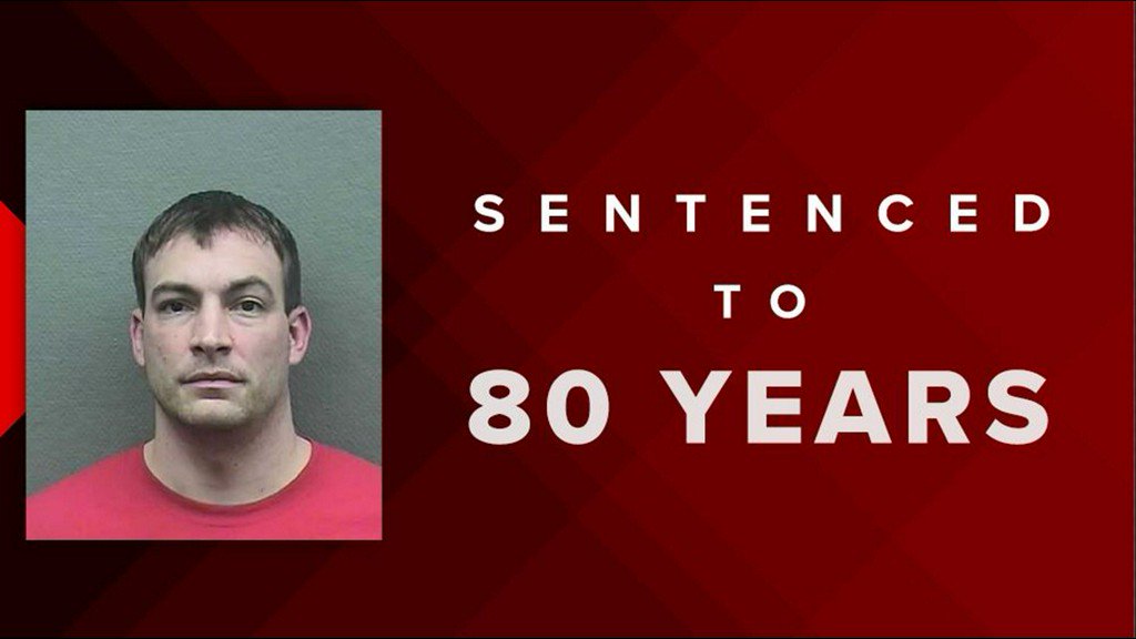 Man sentenced to 80 years in prison for drug-fueled crashes that killed child
