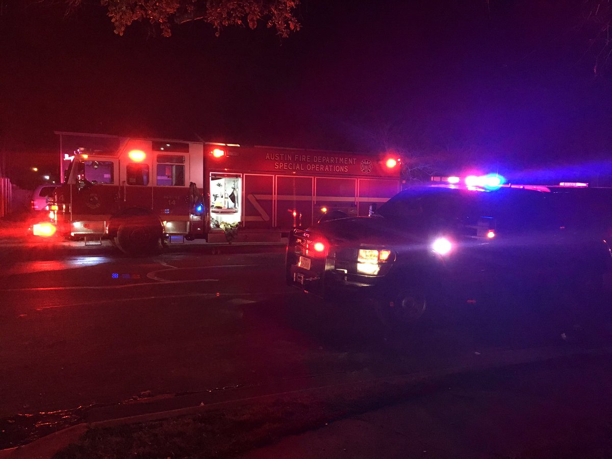 Fire at 8404 Garcreek 