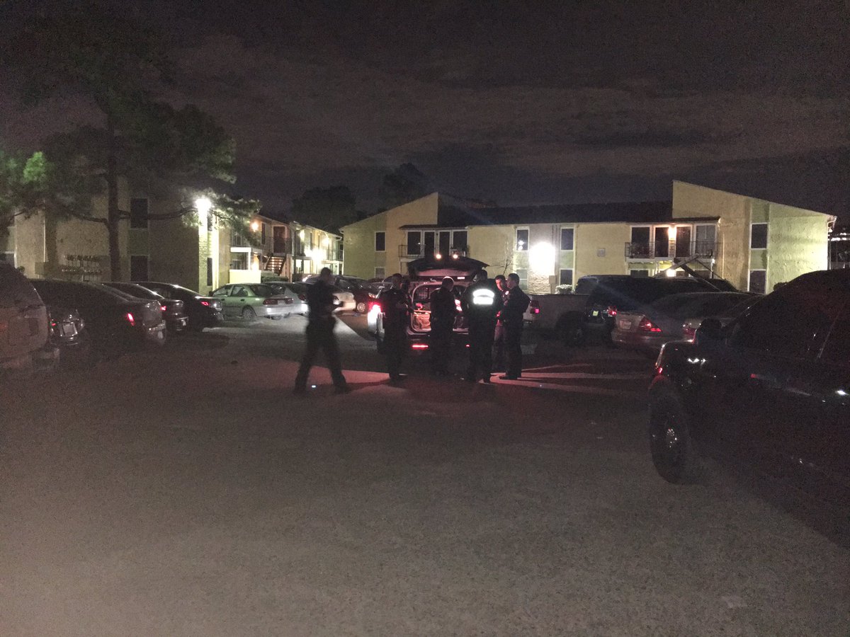 North Belt officers are at a shooting 12800 Northborough. Adult male shot during an altercation,possible suspect in custody