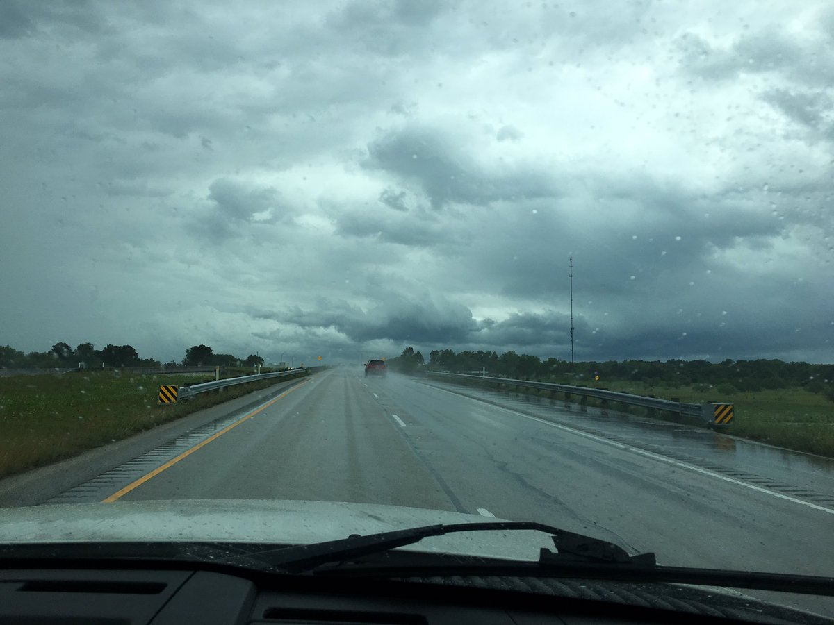 Damage from possible tornado just west of La Grange  near Fayette County airport images from Fayette County EMA 