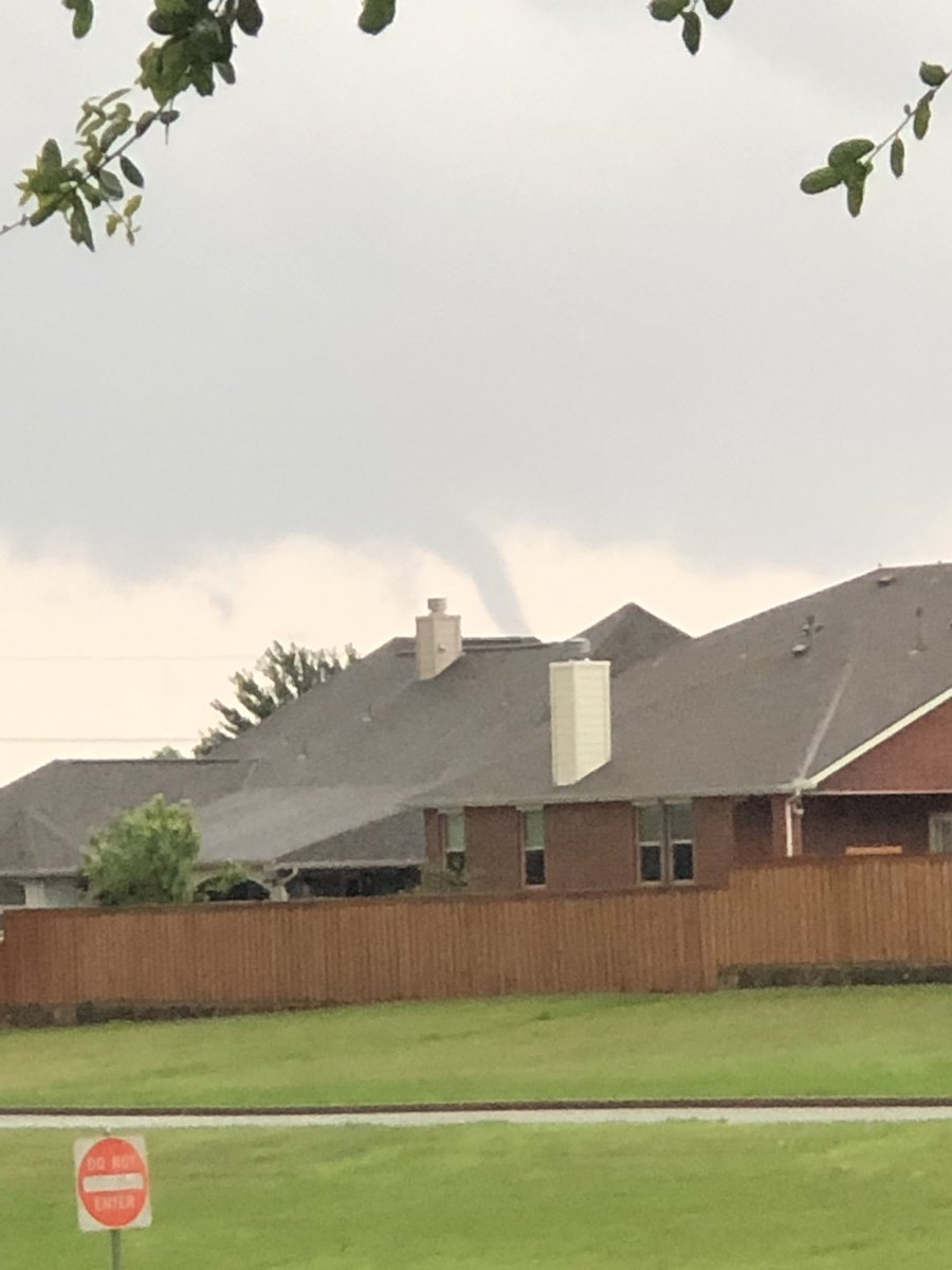 View of tornado from Wylie 