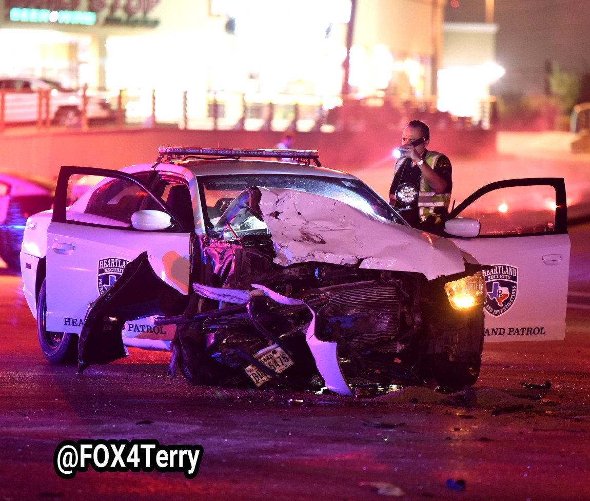 Dallas Police Say A Man Driving A Stolen Car Involved In A Crash At
