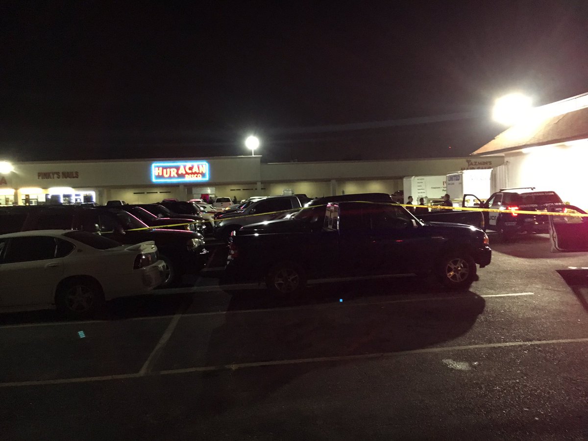 North Belt officers are at a shooting 100 W. Dyna. Adult male shot in the leg during a robbery. 