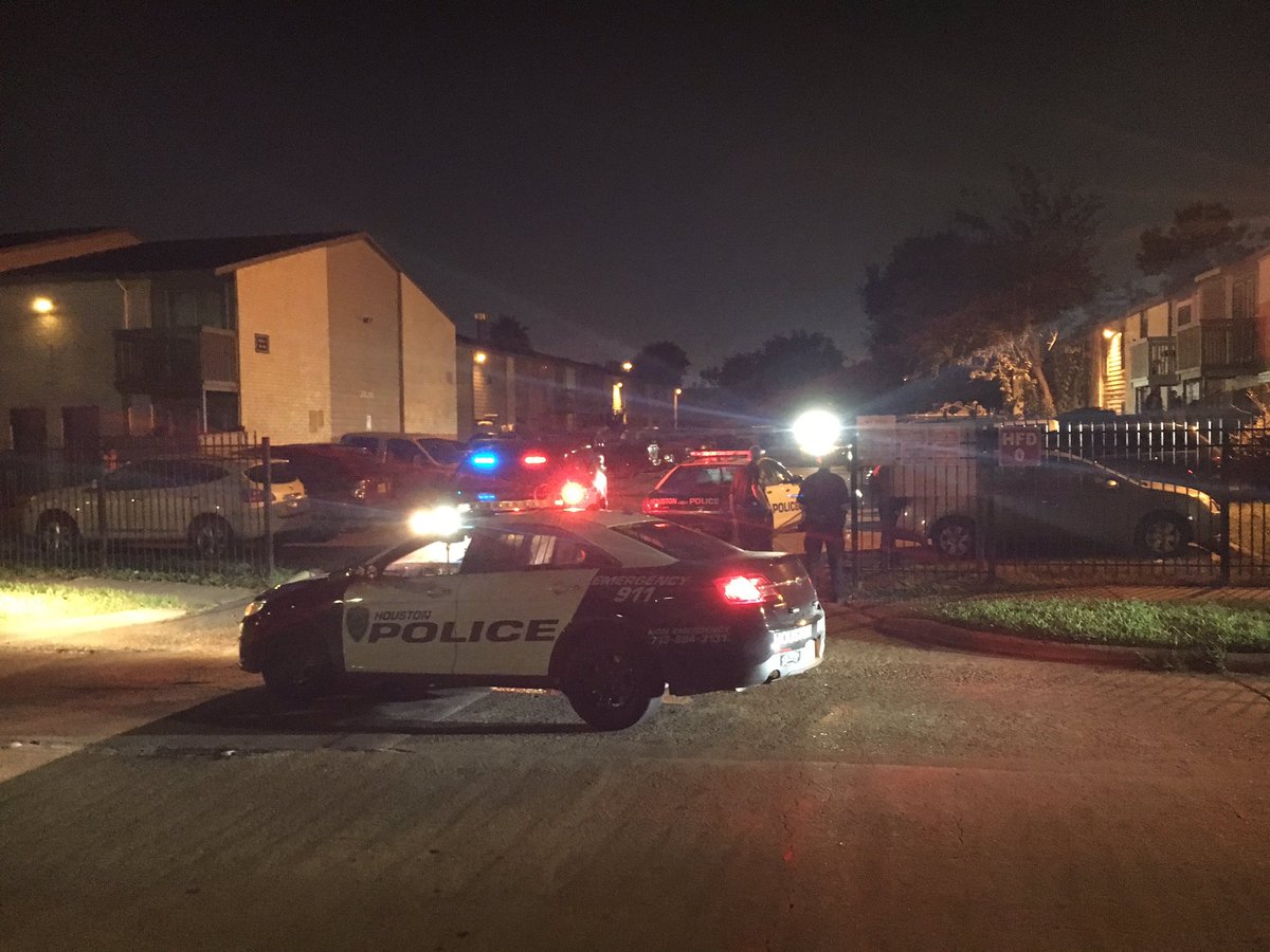 South Gessner officers are at a shooting 10200 W. Bellfort. Adult male and 15 year old male transported to the hospital