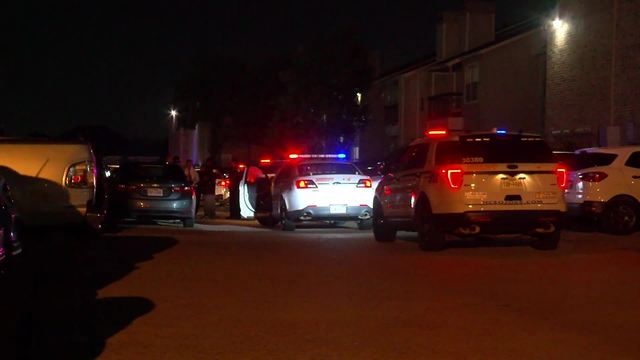 Deputies say the man, his wife and three kids – ages 2 to 7 – were asleep in their apartment on Keith Harrow around 1:15 a.m. when four males broke in through a glass door on the patio.