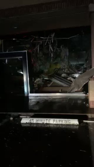 Video of the tornado damage from the Preston Royal shopping mall in Dallas