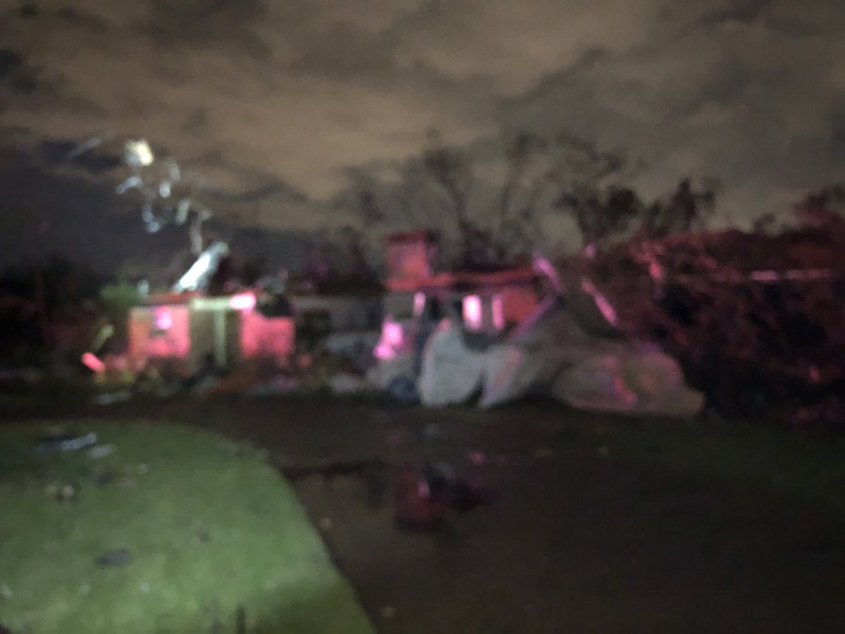 A tornado touched down in North Texas Sunday night — leaving damage across Dallas.