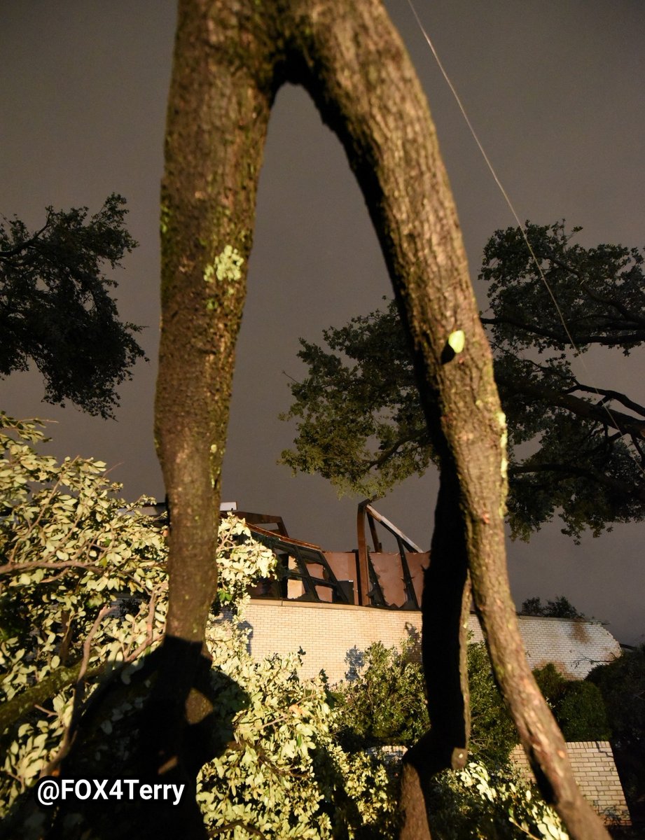 The Northway Church takes heavy damage as a tornado hits NW Dallas 