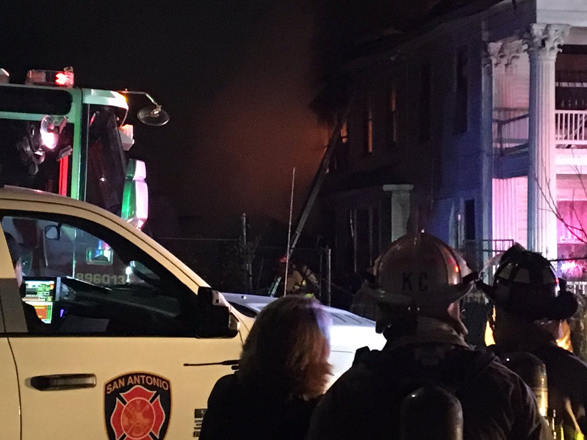 Crews are fighting flames in an abandoned home at 100 Stratford Court. Burning for about two hours now. As far as we know no one is hurt at this time
