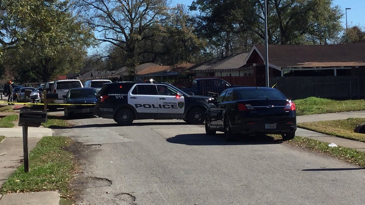 Houston police are investigating after two people were found dead at a home in northeast Houston on Monday.