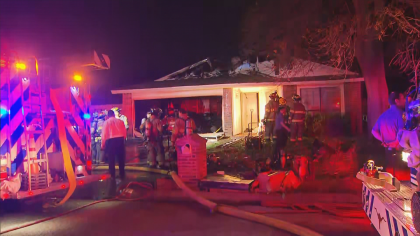 A woman has died after fire swept through her house in Fort Worth Monday