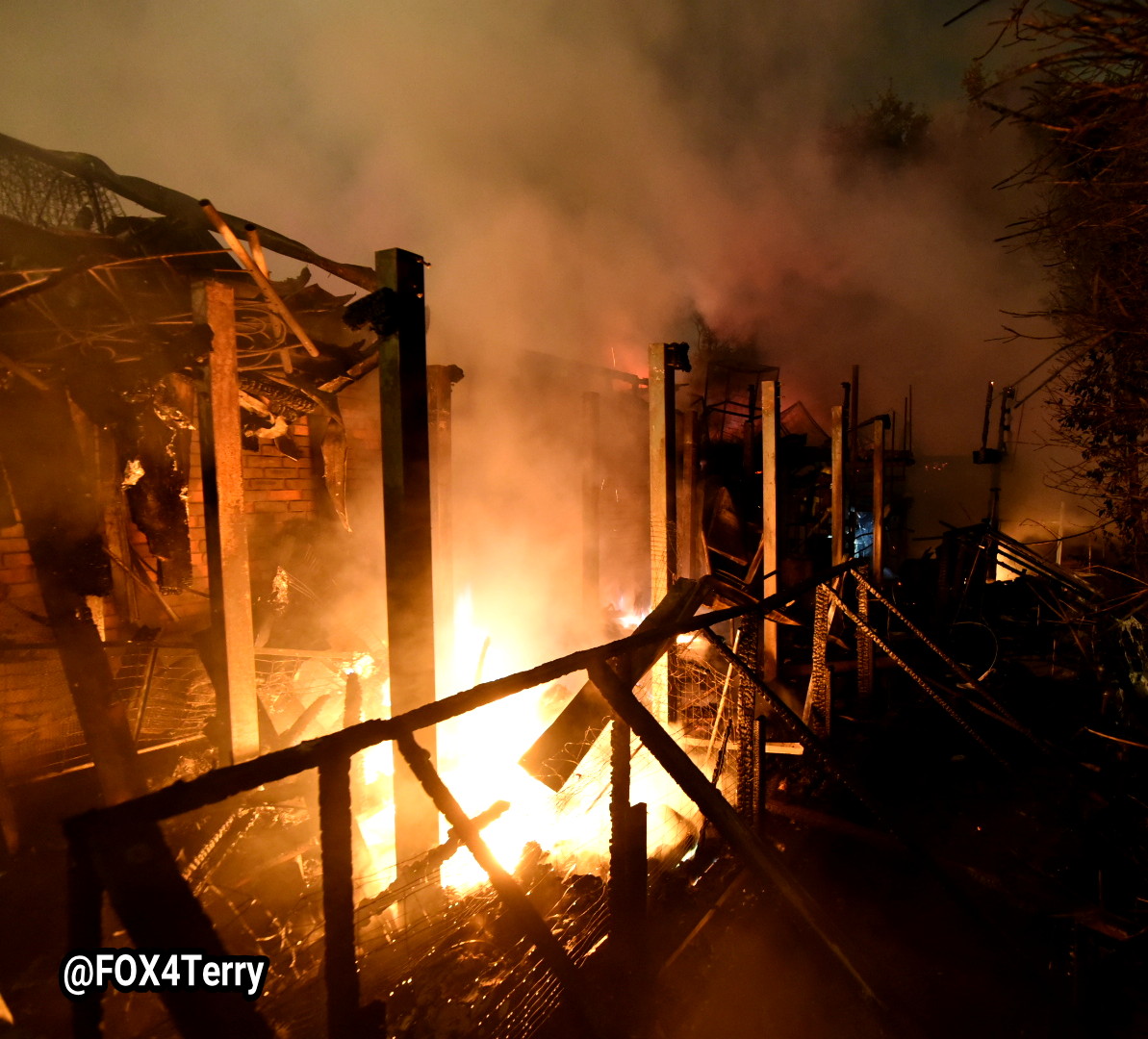 Dallas Fire on scene in Far North Dallas. One woman was transported to the hospital. Firefighters worked hard to prevent the spread of fire to neighboring homes. 