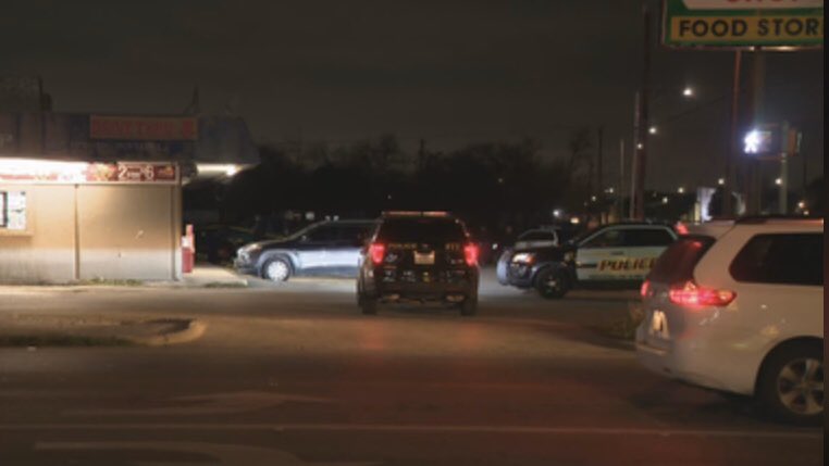 Man was shot in parking lot off W. Military after confrontation. San Antonio Police are still looking for the shooter