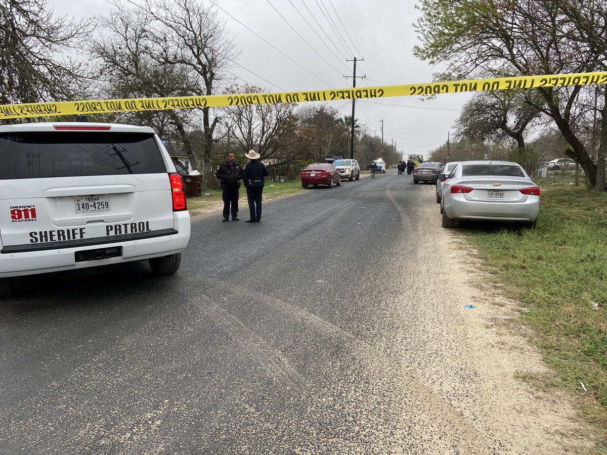 According to Sheriff Salazar: - 45 y/o woman dead. 37 y/o man in custody - they lived together, not sure if married. Arrested suspect after he fled scene 