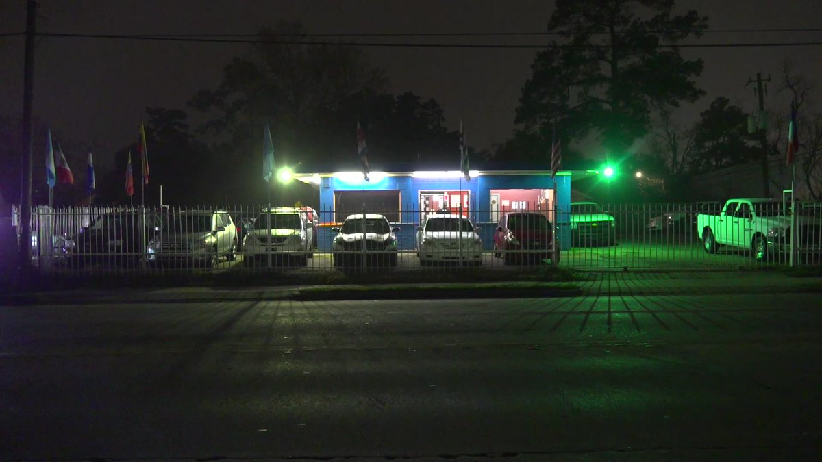 Man, woman barricade themselves inside business after opening fire on woman's ex-boyfriend  on Long Point Road near Adkins Road