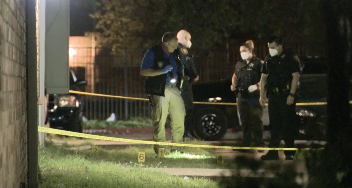 Gunman opens fire into apartment striking a person inside. @fortworthpd investigating