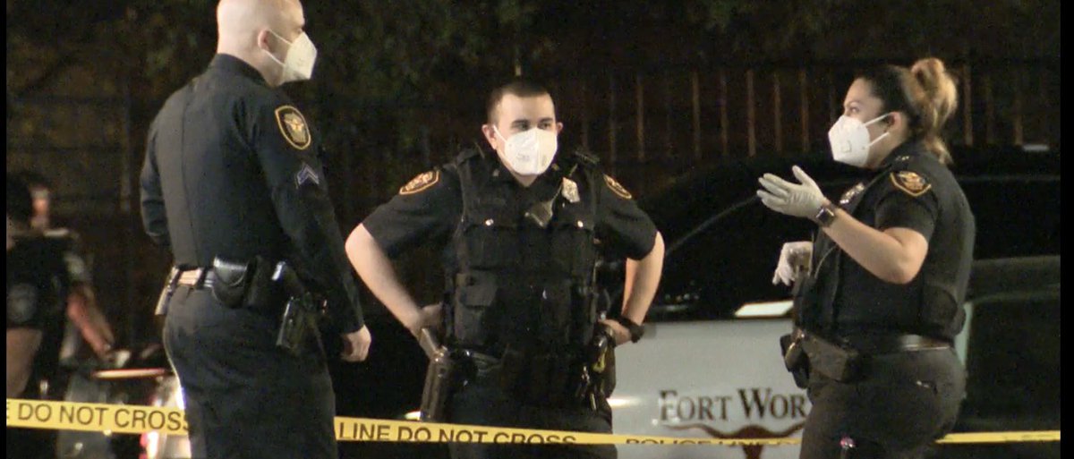 Gunman opens fire into apartment striking a person inside. @fortworthpd investigating