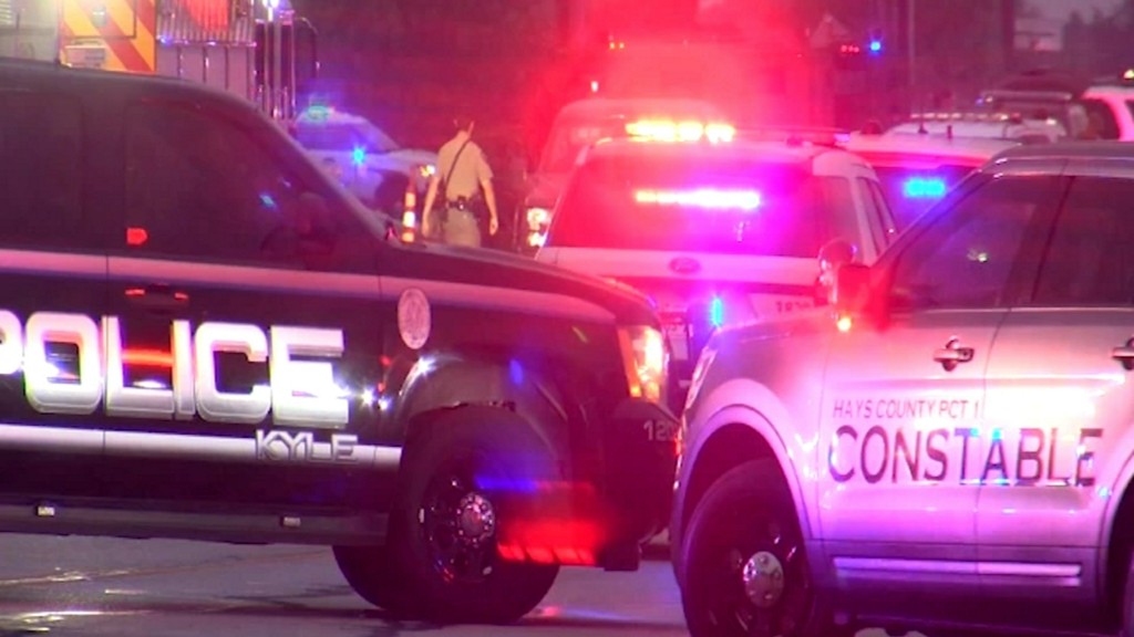 San Marcos police officer killed, 2 others injured in shooting.  City of San Marcos said Hunter Road was closed from Reimer Ave. to McCarty Road for an in-progress investigation.