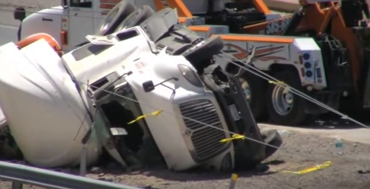 Semitruck crash reported in northwest El Paso along I-10 West and Transmountain Road