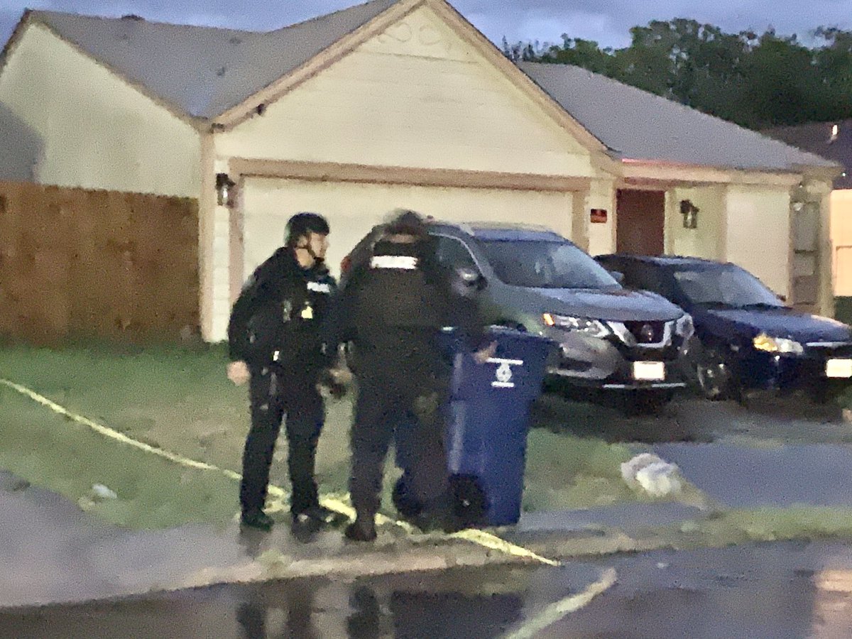 SATXPolice⁩ SWAT on scene of standoff off Sunrise Creek on NE side.  