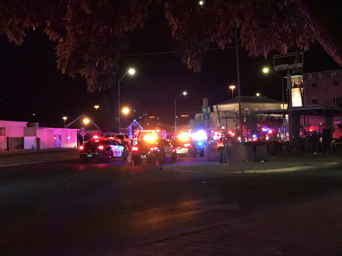 El Paso Police special traffic investigators are responding to a deadly vehicle crash in Downtown El Paso