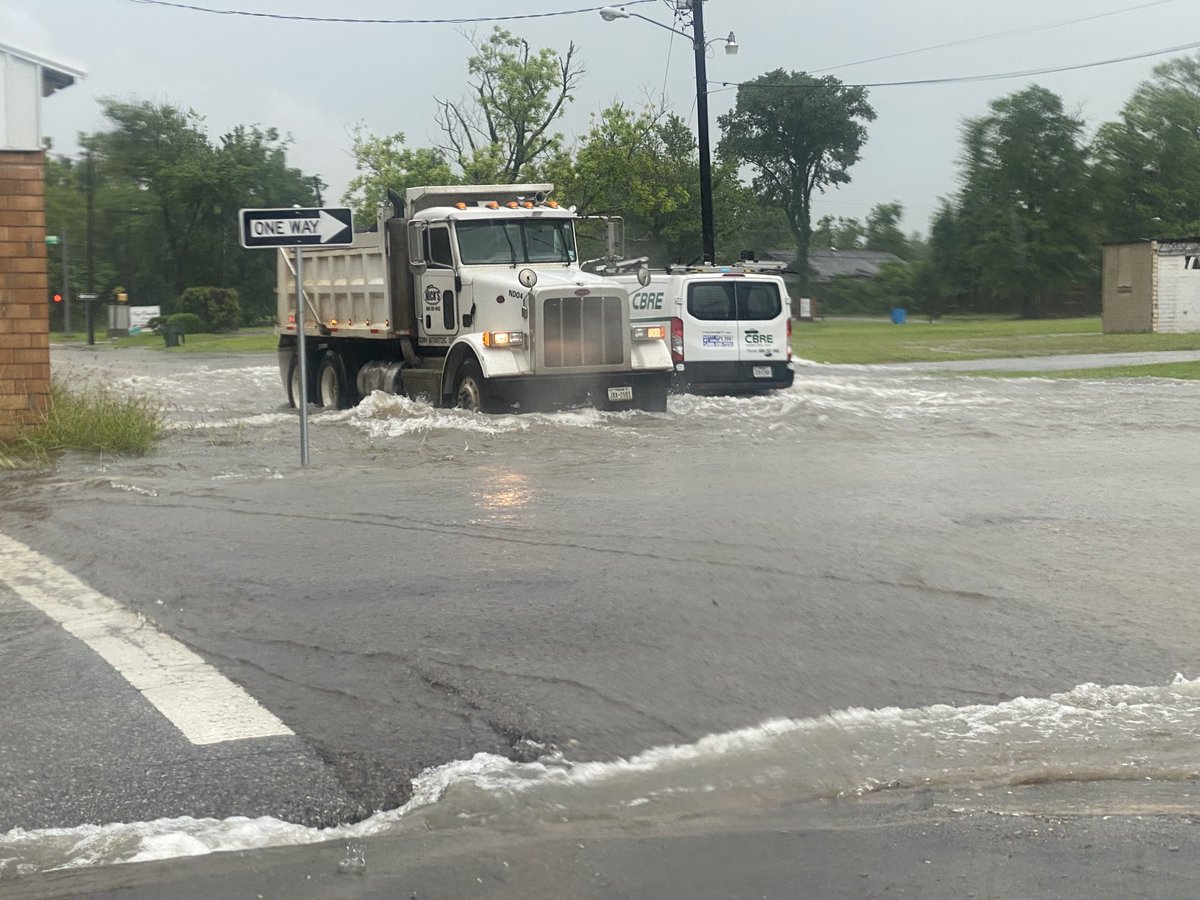 Flood prone areas, including Charlton Pollard, have flooded roadways ...