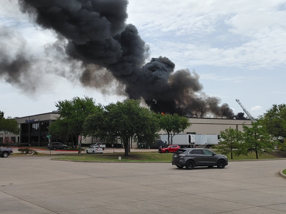 Structure Fire (Carrollton) Carrollton FD is working a large commercial structure fire in the 2300 block of McDaniel Drive. Expect heavy black smoke