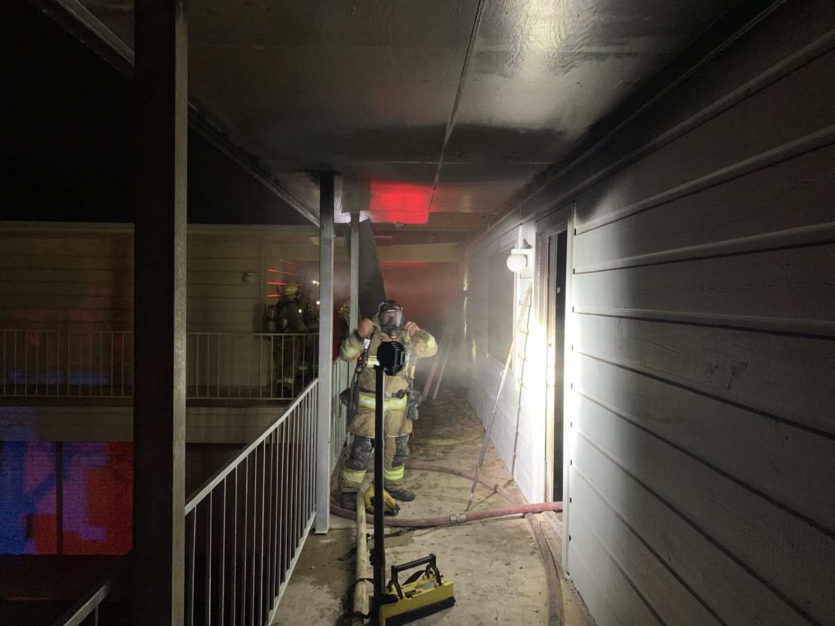 Fire 8525 Shoal Creek at Arcadian Apartments has been brought under control. Main fire confined to bedroom of one apartment. No injuries. Cause under investigation