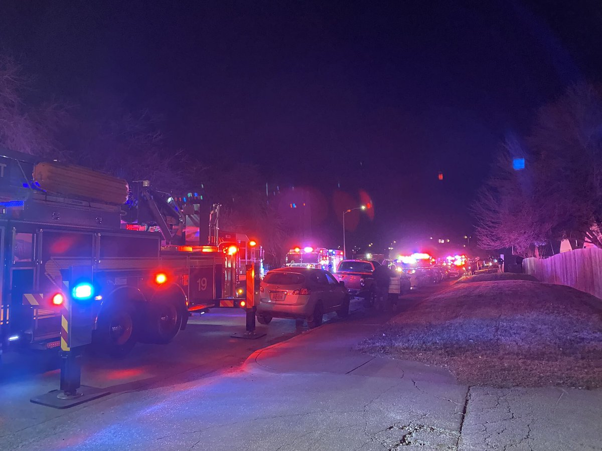 A three-alarm apartment fire in North Austin off Northgate Blvd. At least four people were taken to the hospital. two patients with critical life-threatening injuries