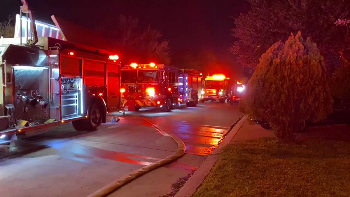 NW side near Gavin Place on Trementina — a fire has destroyed a home. We are waiting on more details from the fire chief.