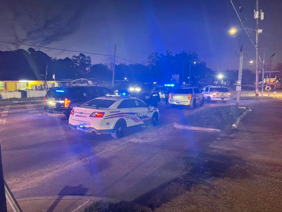 The pursuit has been terminated near Airline Drive and Aldine Mail Road.  The Montgomery County Sheriff's Office has two suspects detained at this time.