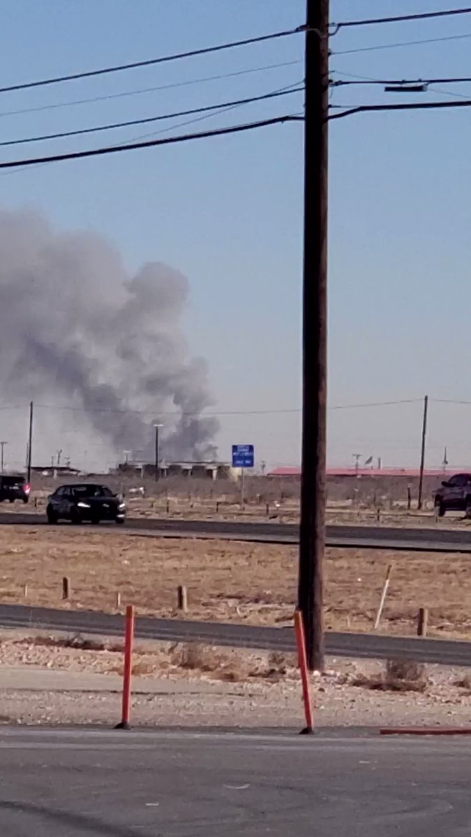 A tank battery has caused a massive amount of smoke to cover the skies in Midland. Viewers have seen this from Highway 191. We will continue to update this story as we receive more information