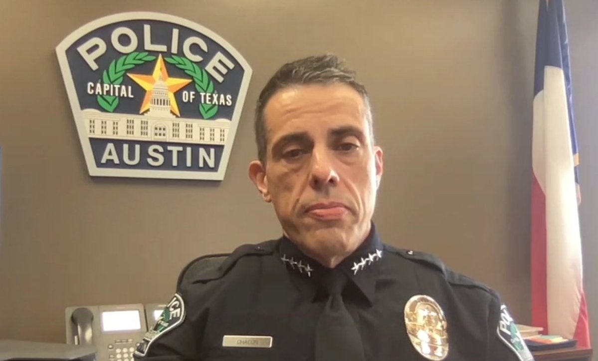 APD released new video today of an officer-involved shooting Christmas Eve, following a crash in North Austin.  The armed suspect was shot & injured, after 911 calls-also released today-reveal he was waving &amp; pointing a gun in the street. 