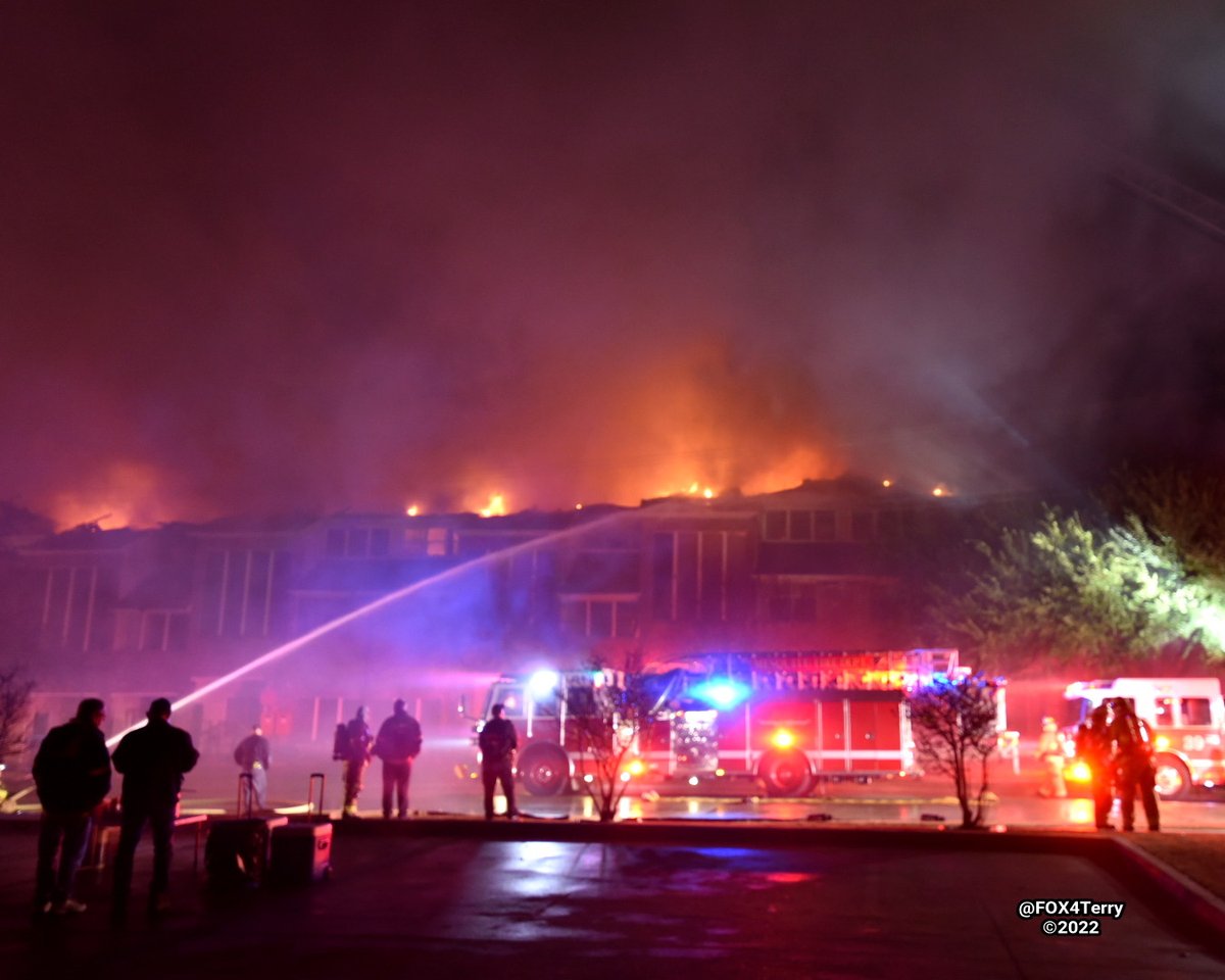 One person is dead, a Mesquite firefighter seriously burned and dozens are left homeless after a medical emergency turns flash fire. Veteran firefighters say they've never seem anything like this. 