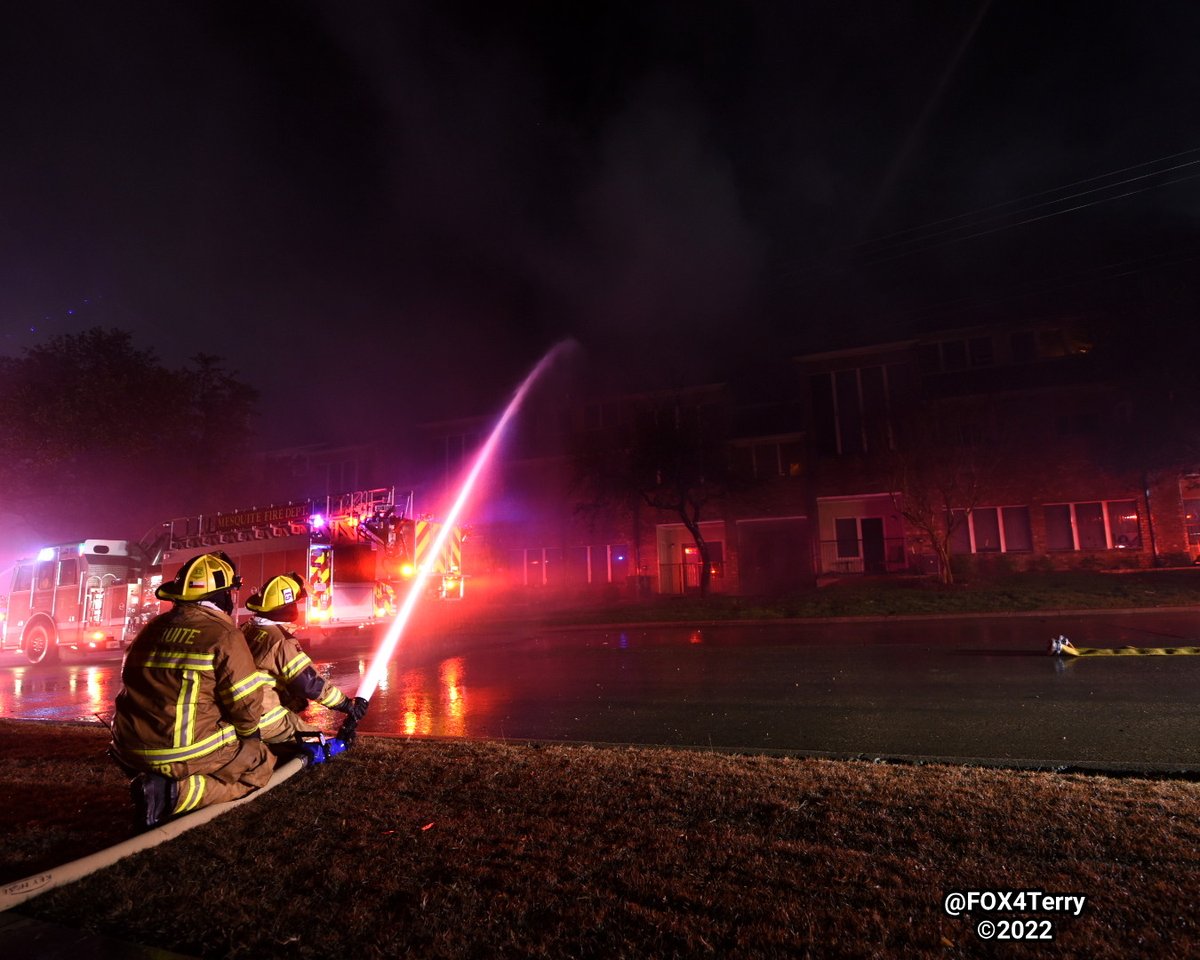 One person is dead, a Mesquite firefighter seriously burned and dozens are left homeless after a medical emergency turns flash fire. Veteran firefighters say they've never seem anything like this. 