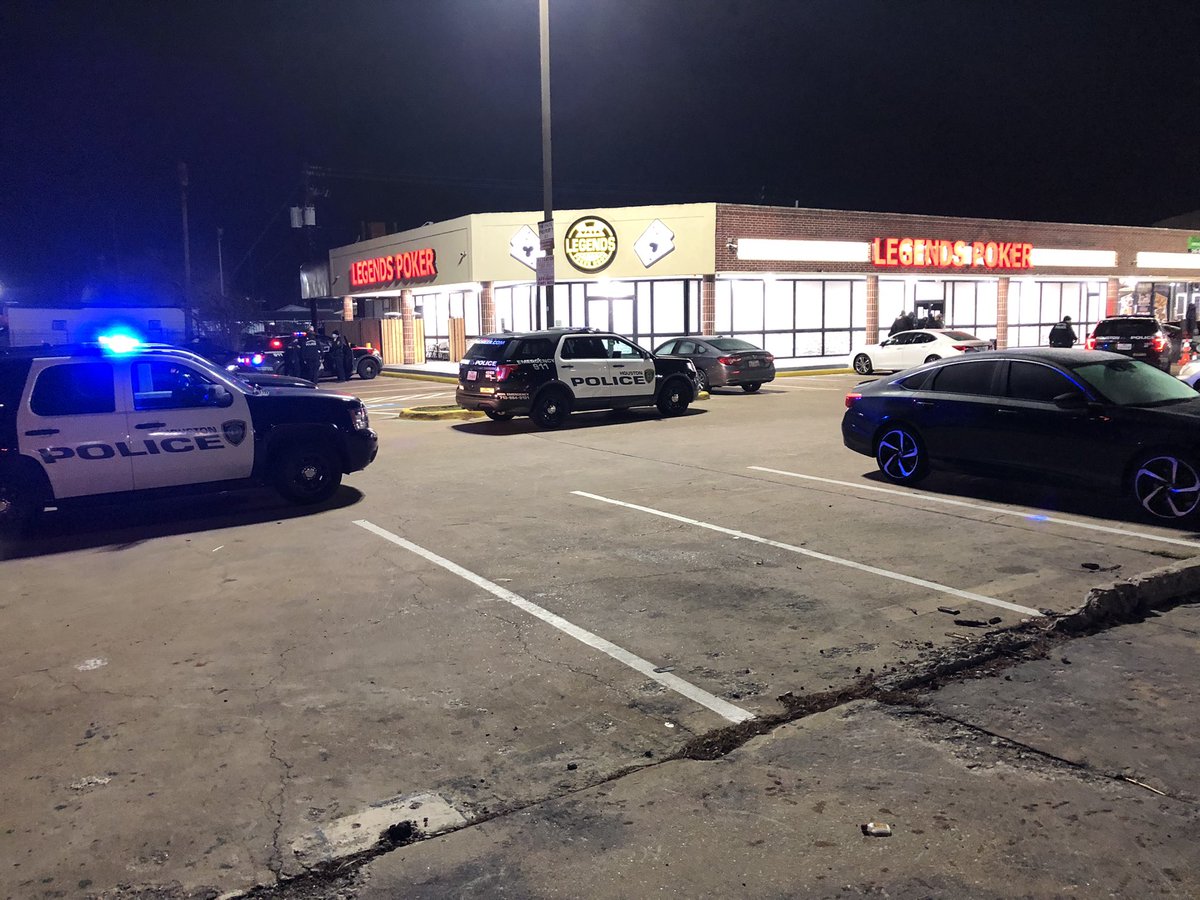 Houston Police:Mid West officers are at a robbery scene 9200 Richmond. Suspect with a rifle tried to rob a business and was tackled by a security officer. Rifle discharged during the struggle but no none was hit. Suspect is in custody