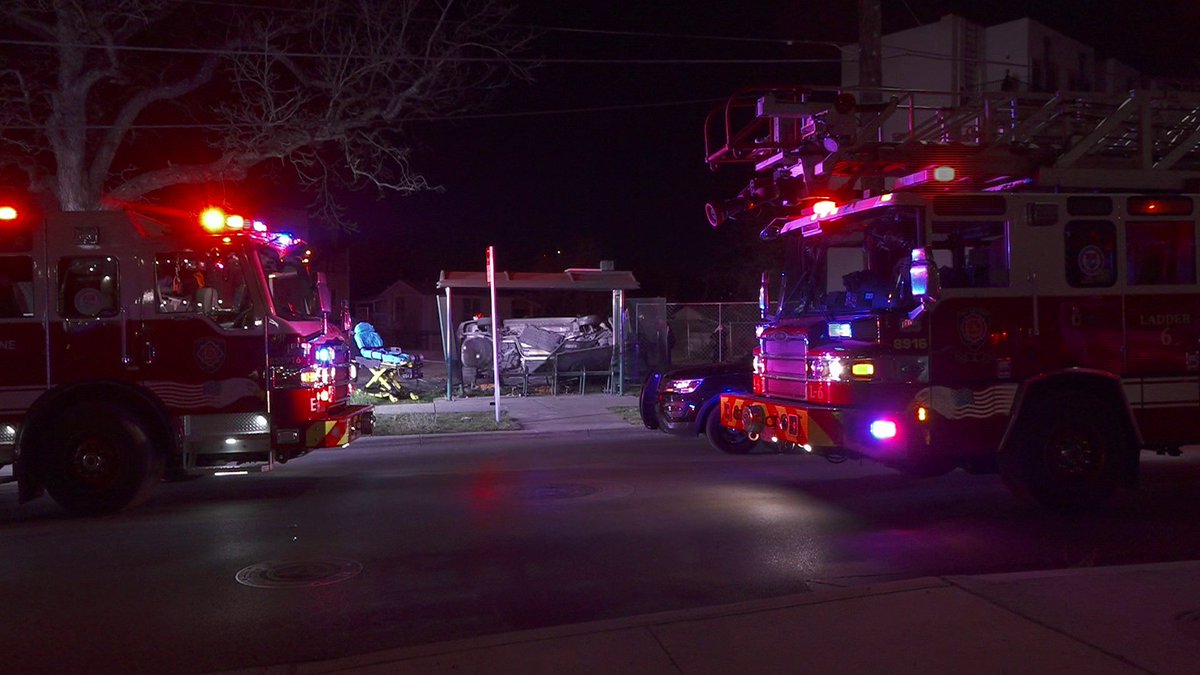 A man was pulled from his car after he crashed through a bus stop and fence. Luckily no one was seriously hurt. FireFighters pulled the man out and transported him to the hospital. The incident is under investigation by SAPD