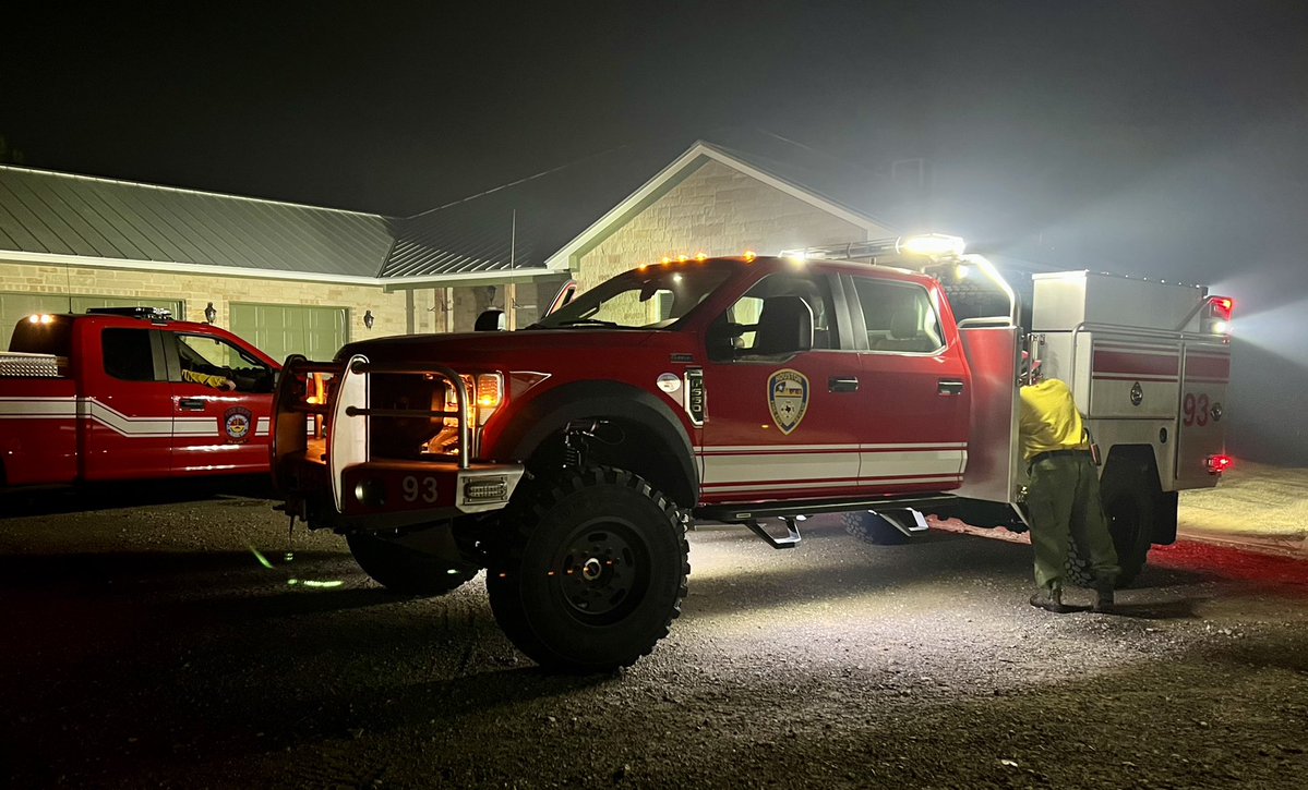 Members of the HFD Tactical Deployment Division's Wild Land team deployed and worked overnight in Bastrop,Tx. So far, 785 acres have burned, and the fire is only 30% contained