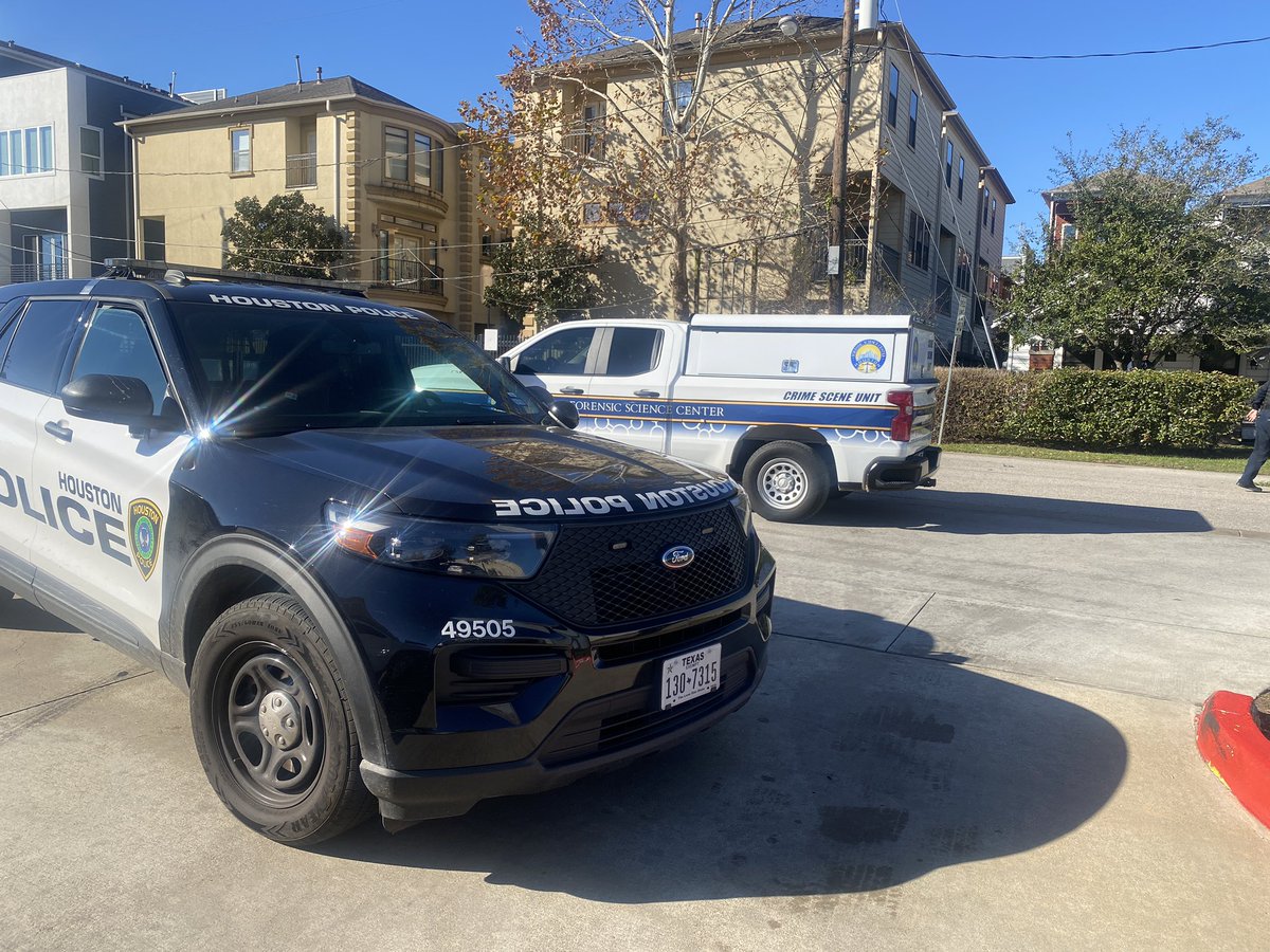 An HPD K9 is at an emergency animal hospital following a confrontation with a suspect.    Police say the suspect stabbed the K9. HPD officials and the PIO are en route to the hospital