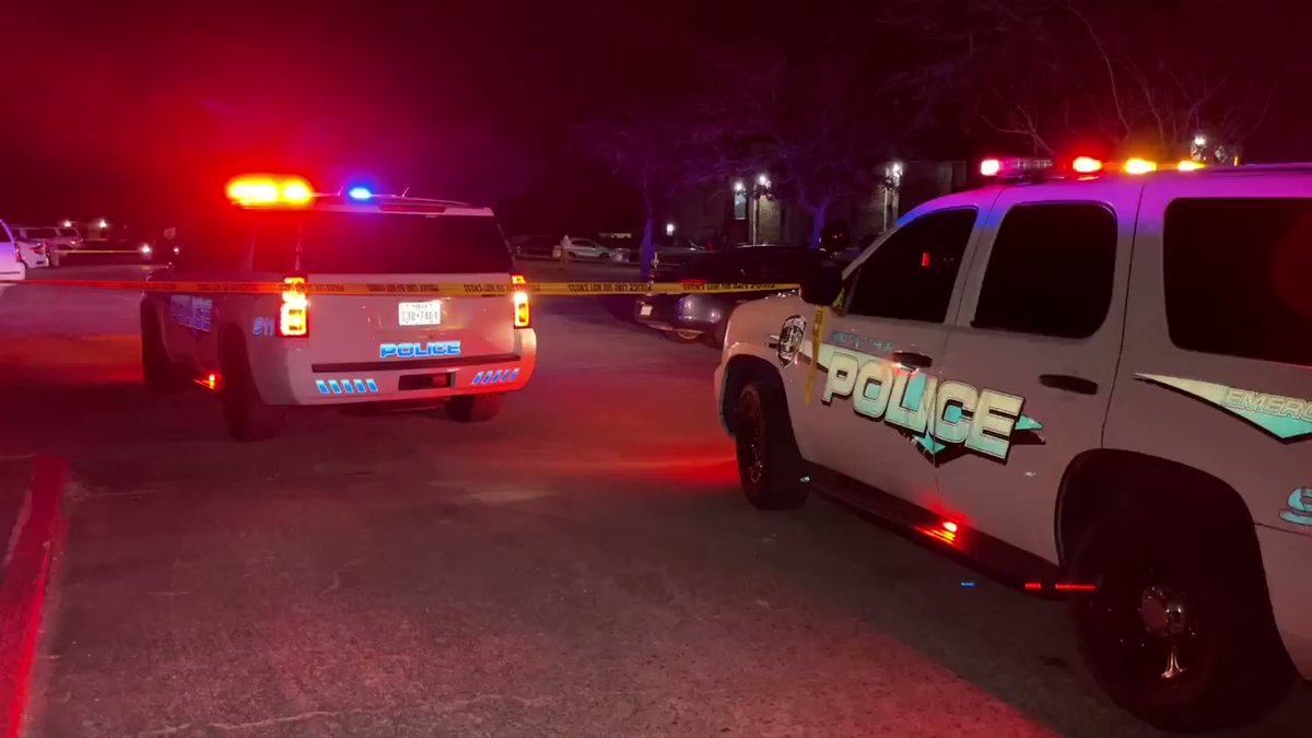 PAPD investigating fatal shooting tonight at Encore Apartments, 3600 block of Jimmy Johnson. Responded to shots fired call at 8pm. Found one man dead.