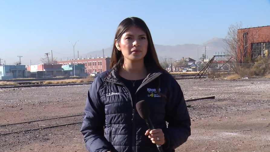 L building fire in south-central El Paso