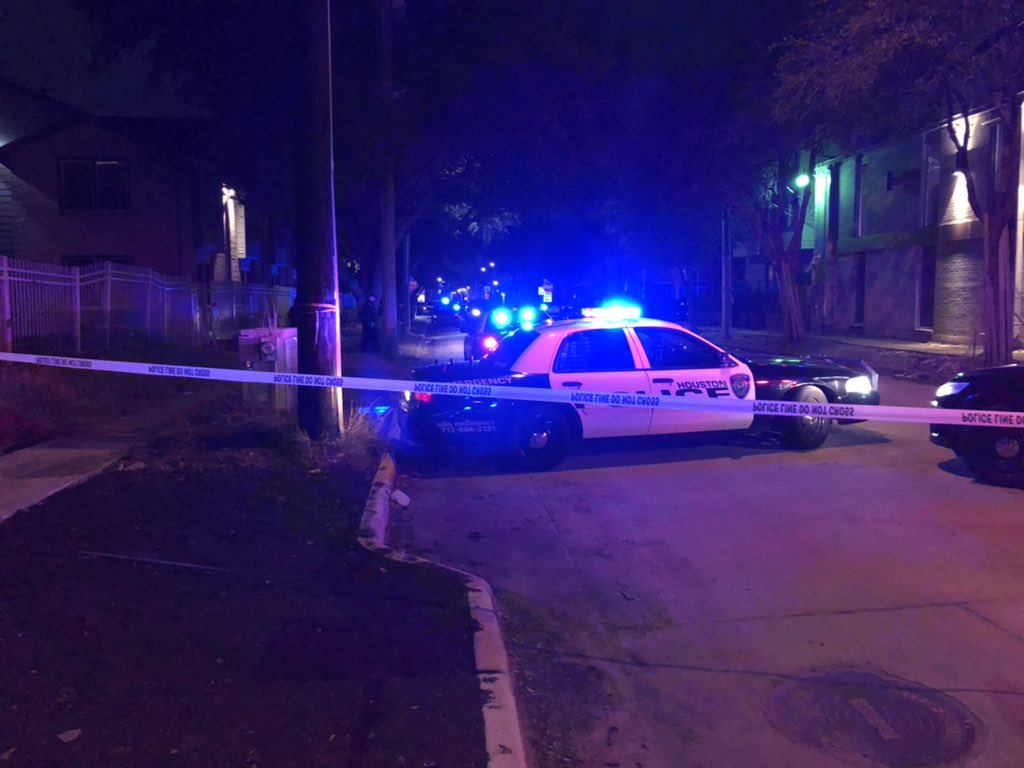 Houston Police:South Central officers are at a shooting scene 2200 Caroline. One adult male deceased at the scene. While officers were working this scene a second adult male victim was located a block north. Second male was transported in critical condition