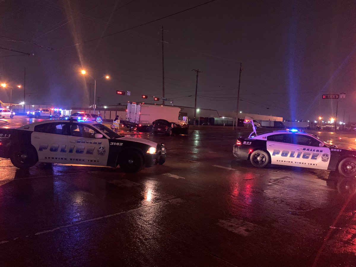 A passenger in a speeding car has died after the driver of that car crashed into a Box truck. Shiloh @ Northwest Hwy was closed both directions for several hours. 