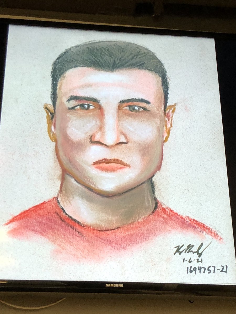 Houston Police:Here are composite sketches of the suspect and an identifying tattoo on his hand.