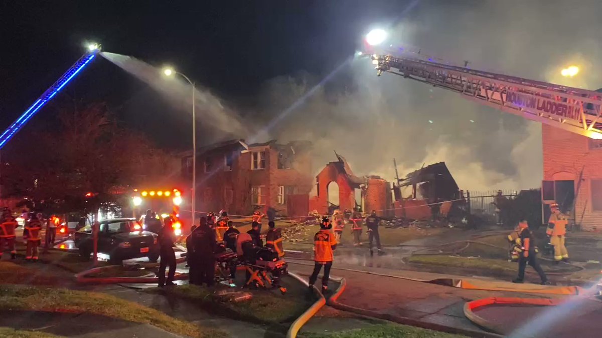 A sad scene in 3rd ward — a two alarm fire has completely destroyed one home and damaged a few others