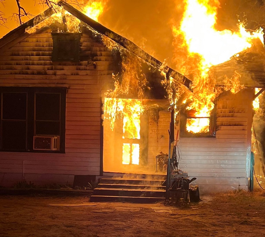Crews came together early this morning to battle a house fire near Chilton