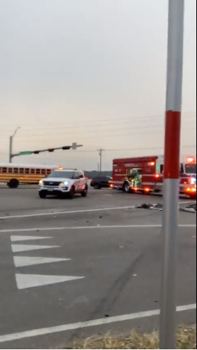 Two injuries have been reported in a Friday morning crash in Killeen