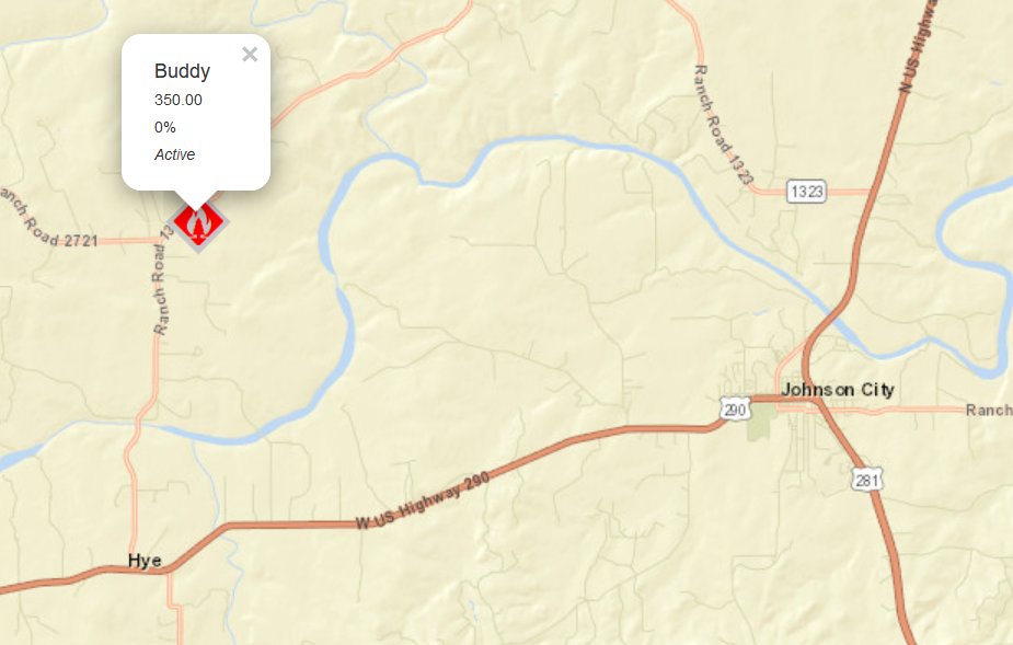 Texas A&M Forest Service is responding to a request for assistance in Blanco County on the BuddyFire. The fire is an estimated 350 acres and 0% contained