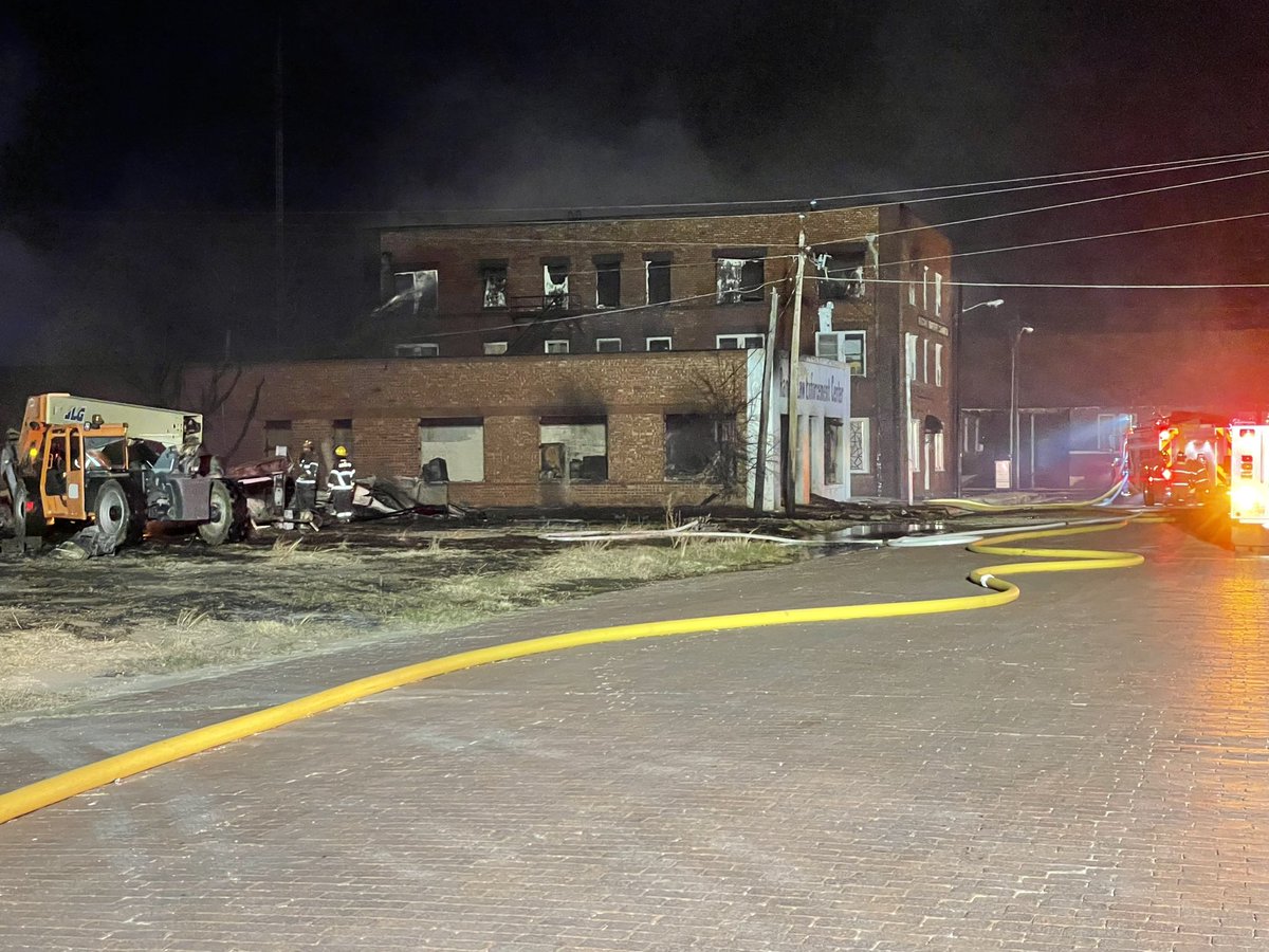 Fire crews in the small community of Ranger are still putting out a fire that engulfed four structures today.   One of which is a 100-year-old church downtown.   Chief told it's likely a BBQ pit started everything and the high winds fueled the flames