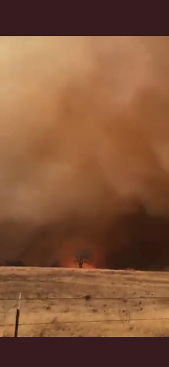 Intense video from the Abilene area of a growing wildfire.  This was shared by firefighters from the Spring Fire Department working to contain the flames.